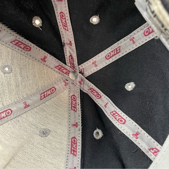 Vintage NCAA Temple Owl Hat Tyro 001 New Era Fitted Hat 7 1/4 Stretch Black - Picture 5 of 8